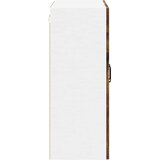  Zidni stakleni ormarić Lucca Dimljeni hrast 60 x 31 x 80 cm | shoptok.hr
