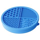 INF Dvoslojna silikonska posoda za počasno hranjenje s sesalno podlago Blue, (5000322571) | Shoptok.si