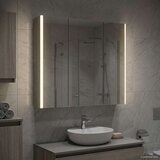  Kupaonski ormar s ogledalom Siva Sonoma 73.5 x 15.5 x 70 cm | shoptok.hr