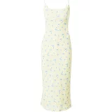 Hollister Ljetna haljina plava / svijetloplava / pastelno žuta