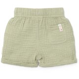 Little dutch otroške kratke hlačke iz bombažnega muslina grass green | Shoptok.si
