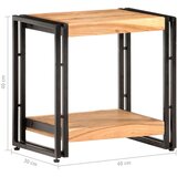 vidaXL Stranska mizica 40x30x40 cm trden akacijev les | Shoptok.si