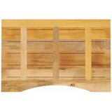  Ploča za radni stol zaobljena 100 x 60 x 2,5 cm od drva manga | shoptok.hr