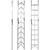 SuperStep Sklapajuće Alu Merdevine 9 Gazišta 299cm