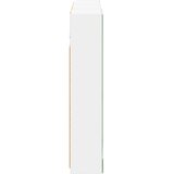  Set ormarića za kupaonicu S LED lampica 3 pcs 90 x 10,5 x 50 cm | shoptok.hr