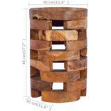  Noćni ormarić 30 x 30 x 45 cm od masivne tikovine | shoptok.hr