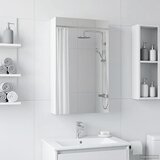  Kupaonski ormar s ogledalom Bijelo 30 x 10,5 x 50 cm | shoptok.hr