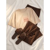 Sinsay Pamučna majica s cvjetnim printom | shoptok.hr