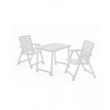 ProGarden Garnitura Picnic bijela (STO+2 STOLICE) | Eponuda.ba