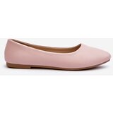 EVENTO Eco Leather Women's Ballerina Flats Pink Tindomiel | shoptok.hr