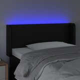  LED uzglavlje crno 103x16x78/88 cm od umjetne kože | shoptok.hr
