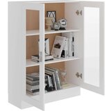  Vitrina bijela 82 5 x 30 5 x 115 cm od iverice | shoptok.hr