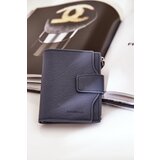  Women's Eco Leather Wallet Dark Blue Jezorea cene