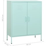 Ormarić za pohranu boja mente 80 x 35 x 101,5 cm čelični | shoptok.hr
