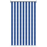 vidaXL Vanjska roleta 90% blokada UV zraka Plava i bijela pruga HDPE - Plava i bijela pruga 100 x 140 cm | shoptok.hr