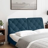  Jastuk za uzglavlje plavi 120 cm baršunasti | shoptok.hr