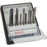 Bosch 10-delni Robust Line set listova ubodne testere Wood and Metal T-prihvat (2607010542) | ePonuda.com