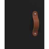  Komoda crna 69,5 x 34 x 90 cm od konstruiranog drva | shoptok.hr