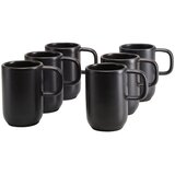 Creatable SET SKODELIC ZA KAVO Uno Schwarz 6-delni 300 ml u