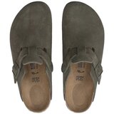 Birkenstock Boston Suede Leather Narrow - Thyme Zelena | shoptok.hr