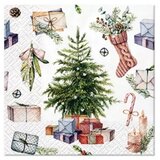  Serviete za decoupage Christmas at Home - 1 kos u
