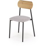 Trpezarijski set NANDO 84x54 cm siva/smeđa/crna | Eponuda.com
