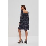 Marisse Patterned Dress L-Su-3717 Navy | Eponuda.ba