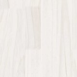  Okvir za krevet od masivne borovine bijeli 140 x 190 cm | shoptok.hr