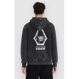 Volcom Noder Po Pulover s kapuco light acid black | Shoptok.si