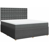  Okvir kreveta s oprugama i madrac svjetlosivi 180x200cm tkanina | shoptok.hr
