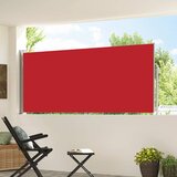  Uvlačiva bočna tenda 120 x 300 cm crvena | shoptok.hr