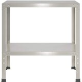  Stol za presađivanje 100 x 50 x 80 cm Nehrđajući čelik Srebrna | shoptok.hr