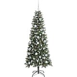 vidaXL Umjetno božićno drvce s stalakom Zelena 76 x 76 x 150 cm | shoptok.hr