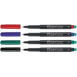 Marker PERMANENTNI 0,6MM MULTIMARK FABER CASTELL 151304/4BOJE | shoptok.hr