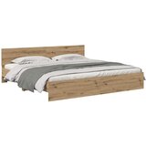  Krevetna konstrukcija Umjetnički hrast 200 x 200 cm | Eponuda.com
