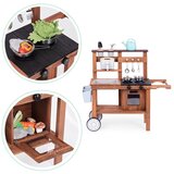 ECO TOYS Vanjska kuhinja za djecu s dodacima od jelovine | shoptok.hr