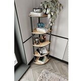 Hanah home polica za knjige Bookcase 5 Corner