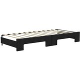  Dnevni krevet na razvlačenje s madracima crni 80x200 cm tkanina | Eponuda.ba