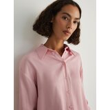 Reserved - Košulja od viskoze - pastelnoružičasto | shoptok.hr