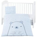 Kikka Boo posteljina navlaka 3 pcs Bear with Me blue ( KKB30143 ) Cene