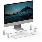 Vonhaus Staklo Postolje za Monitor L Prozirno (IZLOŽBENI ARTIKL) | shoptok.hr