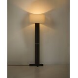 Kave Home Bijela/tamno smeđa stojeća svjetiljka s tekstilnim sjenilom (visina 150,5 cm) Niani – | shoptok.hr