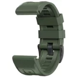  Silikonski pašček za uro 22 mm - Quick Fit - Fenix 5 / 6 / 6 Pro / 7  - vojaško zelen