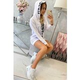 Kesi Dress with hood Oversize white | shoptok.hr