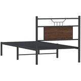  Okvir kreveta bez madraca smeđa boja hrasta 90x190 cm drveni | shoptok.hr