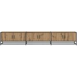 TV Jedinice 2 pcs Umjetnički hrast 240 x 35 x 41 cm | shoptok.hr