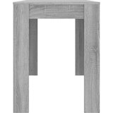 vidaXL Blagovaonski stol boja hrasta 120x60x76 cm konstruirano drvo | shoptok.hr