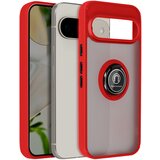 AVIZAR Ohišje za Google Pixel 9 in Pixel 9 Pro z obročem za video podporo, Rdeča, (5000016083) | Shoptok.si