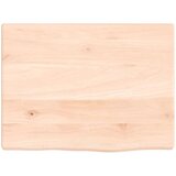  Polica 40 x 30 x 2 cm od neobrađene masivne hrastovine | shoptok.hr