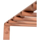 Spinder Design Rožnato-oranžen kovinski stenski obešalnik s polico Rex – | Shoptok.si